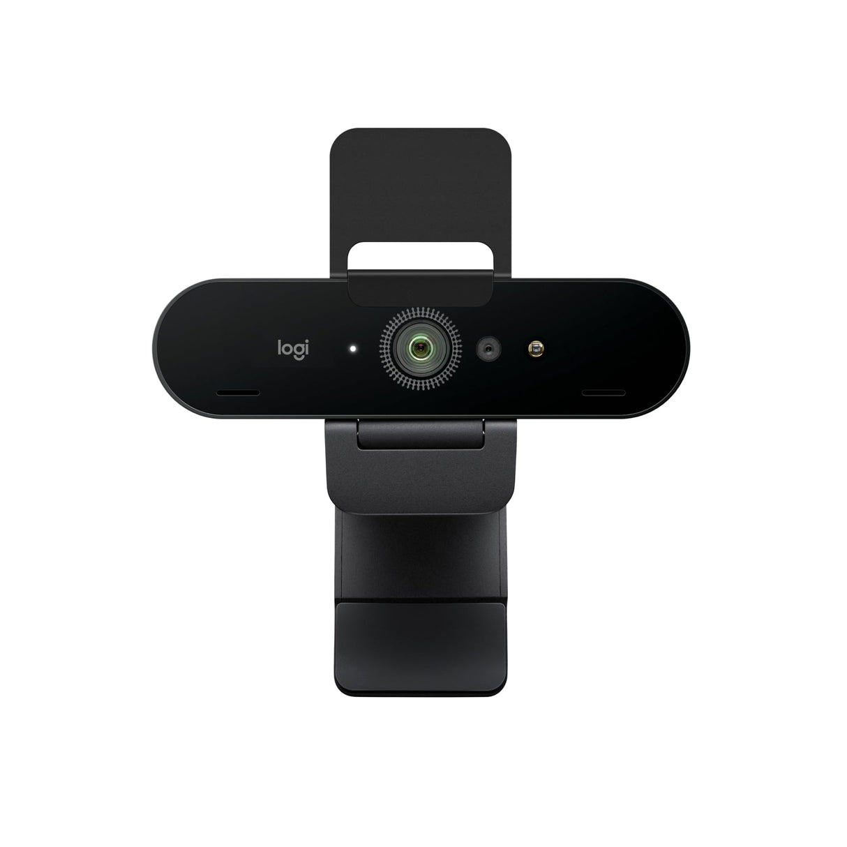 Logitech Brio 4K Webcam para empresa, inicio de sesión biométrico con Windows Hello, corrección de iluminación automática, cancelación de ruido, Microsoft Teams, Zoom, Google Meet y PC/Mac - Grafito