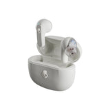 Skullcandy Rail Auriculares In-Ear Inalámbricos, 42 h de Autonomía, Skull-iQ, con Alexa Habilitada, Micrófono, Compatibles con iPhone Android y Dispositivos Bluetooth - Blanco