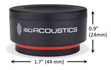 IsoAcoustics ISO-Puck Series aisladores (ISO-Puck Mini, Paquete de 8)
