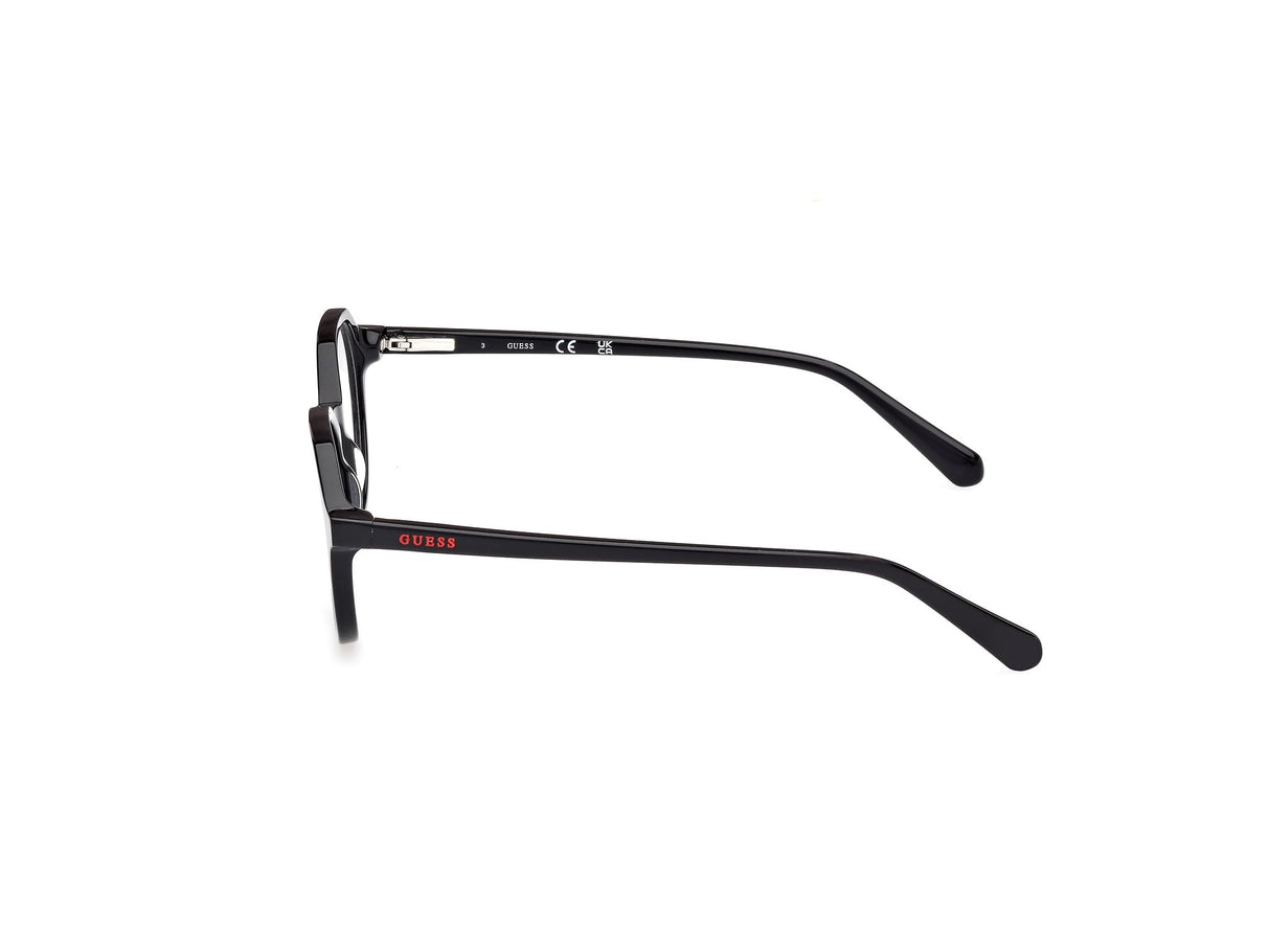 GUESS Gafas de Vista GU50166 001 shiny black 50/17/135 TEEN