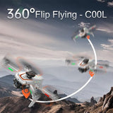 OBEST Drone con HD Doble Cámara, Drone RC Plegable con 4,3 Pulgadas Pantalla LCD, Motor sin Escobillas,Hover Estable, 5GHz WiFi, 2 Baterías, para Niños y Adultos