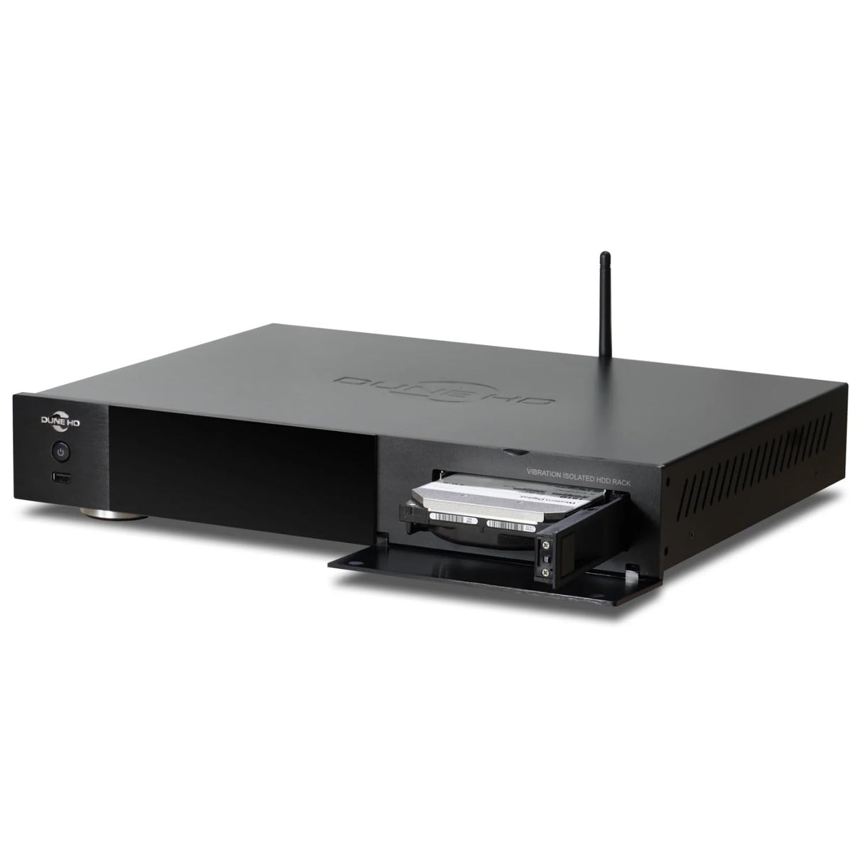 Dune HD MAX 8K, Full-Sized Reproductor Multimedia, Android TV Box, D Vision, Atmo, HDD Rack, Linear PSU, TCXO, Hi-Fi I2S-E Output, Hi-Fi S/PDIF Output, 8Gb/64Gb