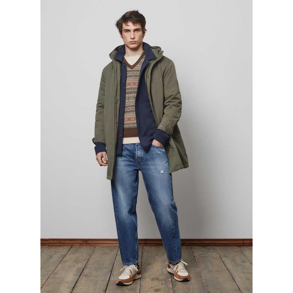 Pepe Jeans Thander Chaqueta, Verde (Verde Hoja), S para Hombre