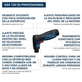 Bosch Professional lijadora orbital a batería GSS 12V-32