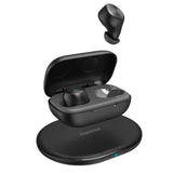 Hama True Wireless In Ear - Auriculares Bluetooth (batería de 4 Horas, Tiempo de conversación de 12 Horas, batería de 12 Horas, Auriculares con Carga inalámbrica y Cargador inalámbrico, protección
