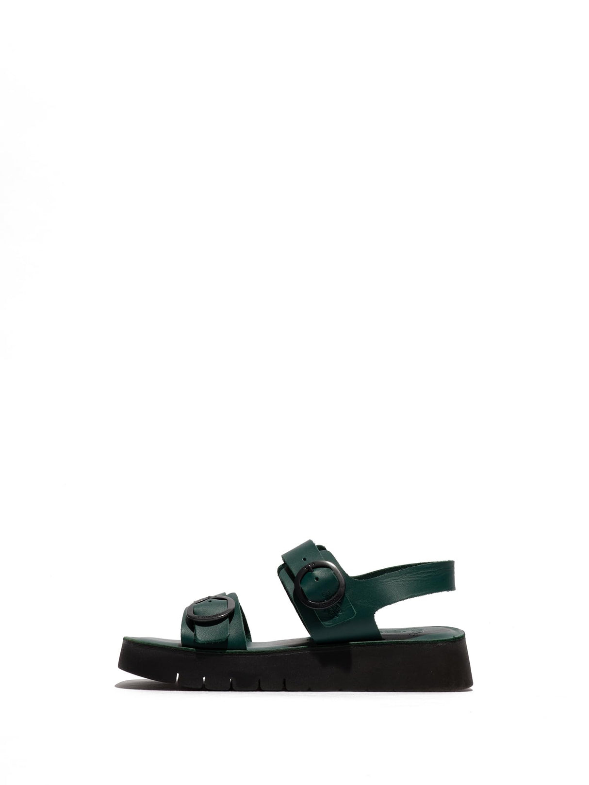 Fly London SOLB260FLY, Sandalias Mujer, DK. Moss, 40 EU