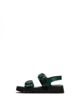 Fly London SOLB260FLY, Sandalias Mujer, DK. Moss, 40 EU