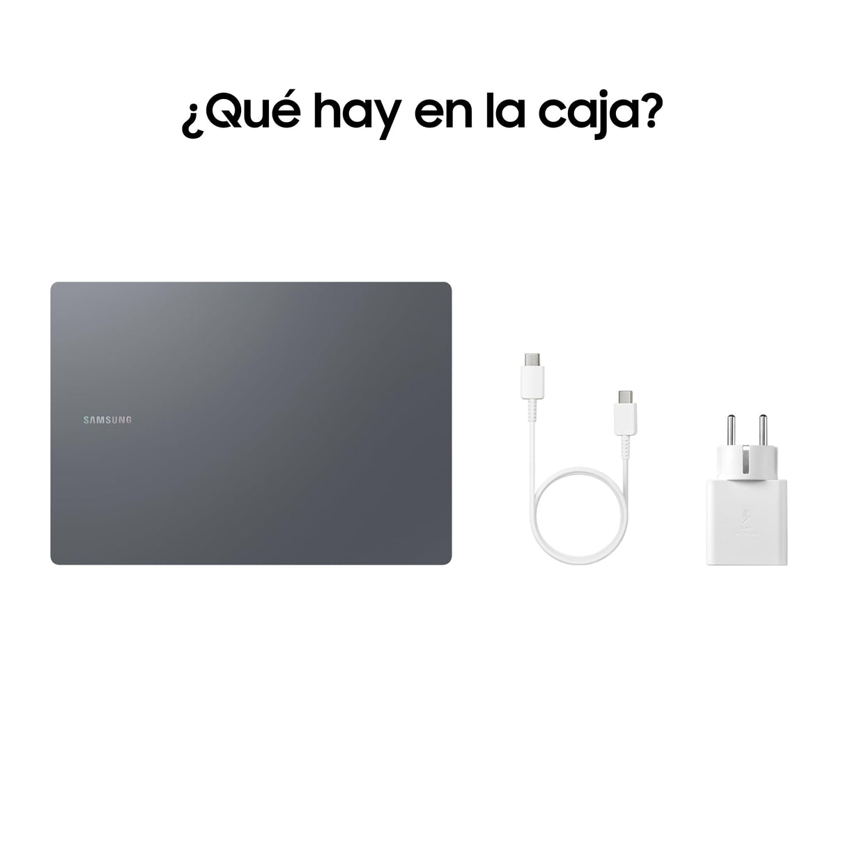 Samsung Galaxy Book4 Pro, Ordenador Portátil Ultrafino 16" HDR, Táctil, Intel Core Ultra 5-125H, 16GB RAM, 512GB SSD, Intel ARC Graphics, Windows 11 Home, Gris Moonstone, Teclado QWERTY Español