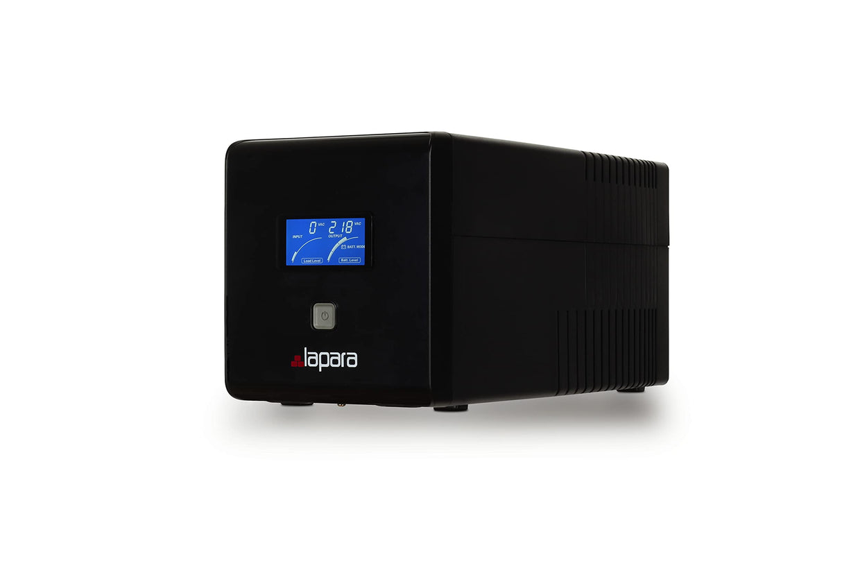 Lapara LA-ITR-1000SH Sistema de Alimentación Ininterrumpida SAI 1000VA 700W LCD Interactivo Sinusoidal