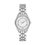 Michael Kors - Reloj para Dama de Acero Inoxidable Plateado Lauryn MK3900
