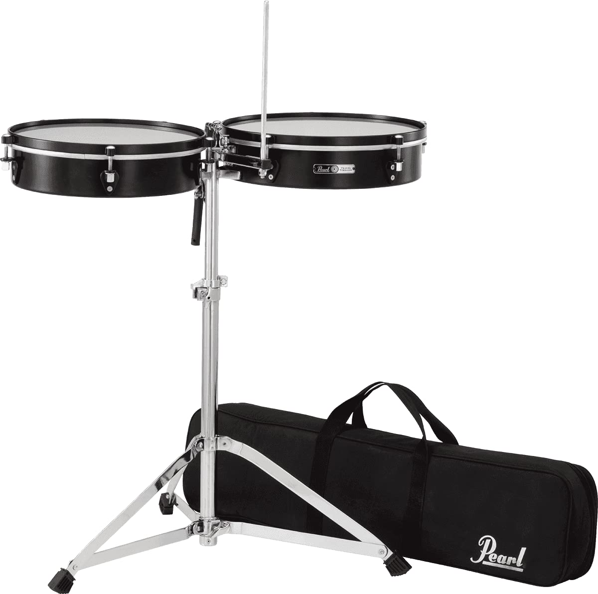 PEARL Timbales Travel 14" et 15" avec stand