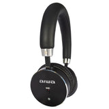 Aiwa HSTBTN-800BK: Auriculares Bluetooth con ANC, Cancelación Ruido, ideal para viajes, con cable o inalámbricos