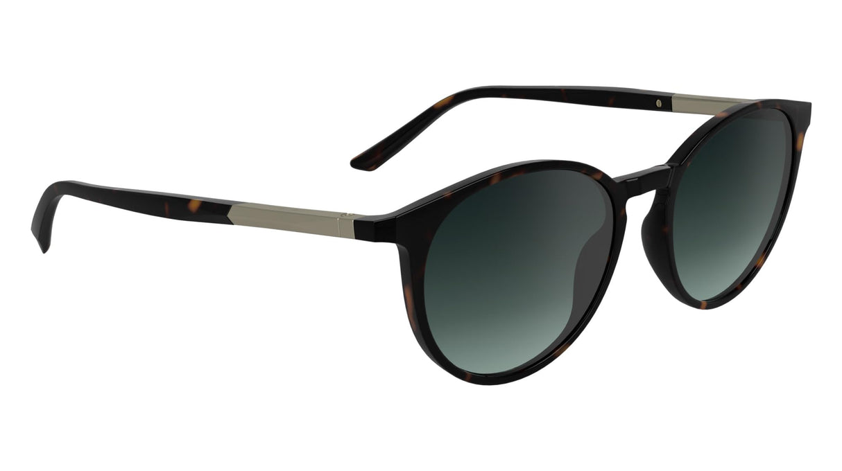 Calvin Klein Unisex Adult Sunglasses CK24539S - Dark Havana with Gradient Petrol Lens