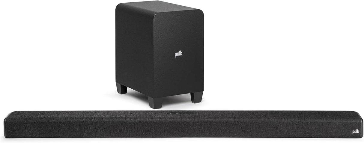Polk Signa S4 Barra de Sonido Dolby Atmos 3.1.2 con Subwoofer Inalámbrico