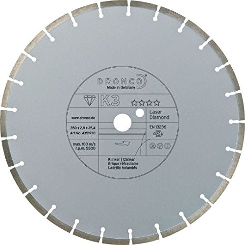 Dronco K3-400-Diam. - Refractarios- Clinker (LT+N 13