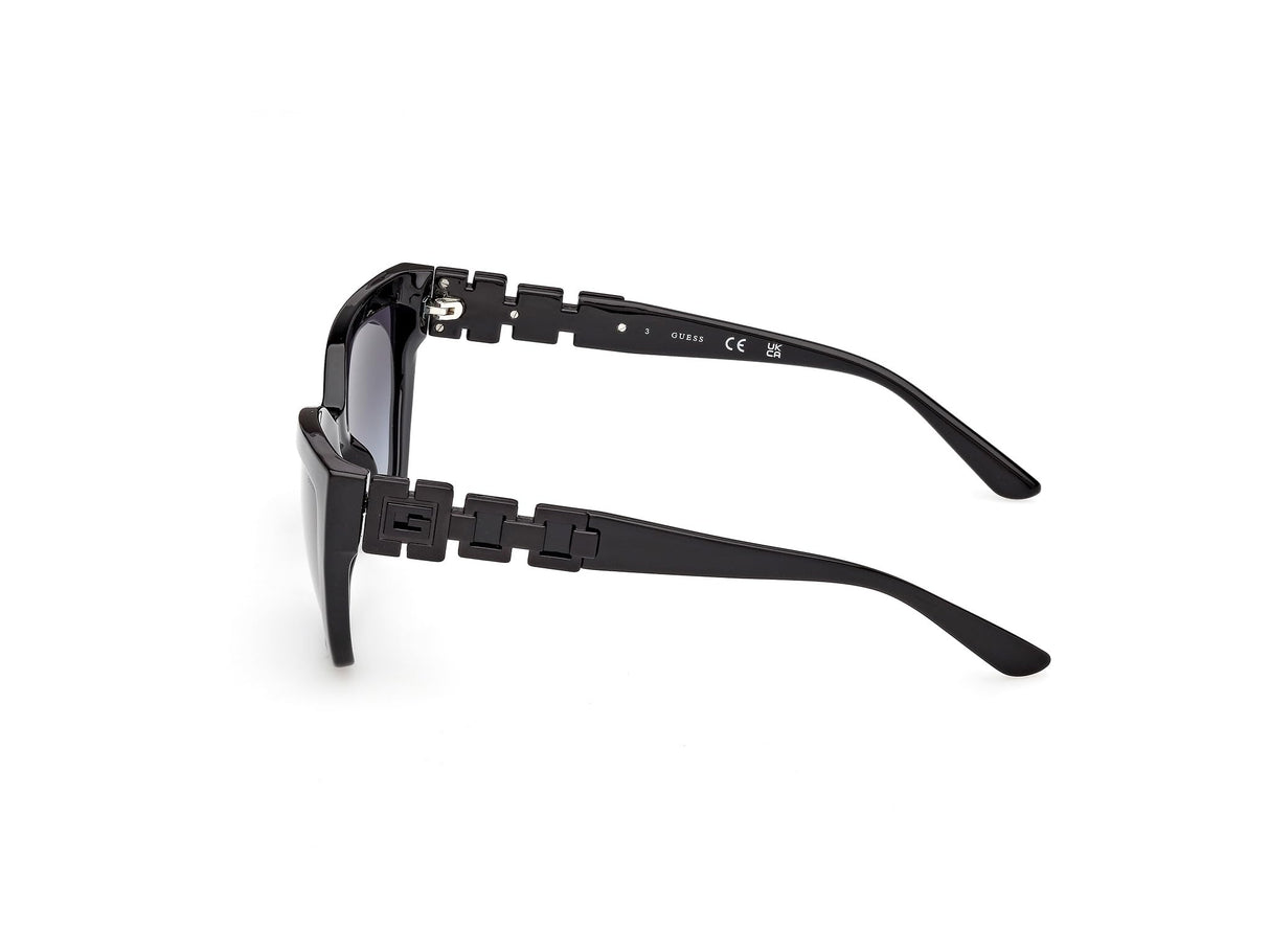 GUESS GU00264 01B Shiny Black 55/18/140 - Gafas de sol para mujer