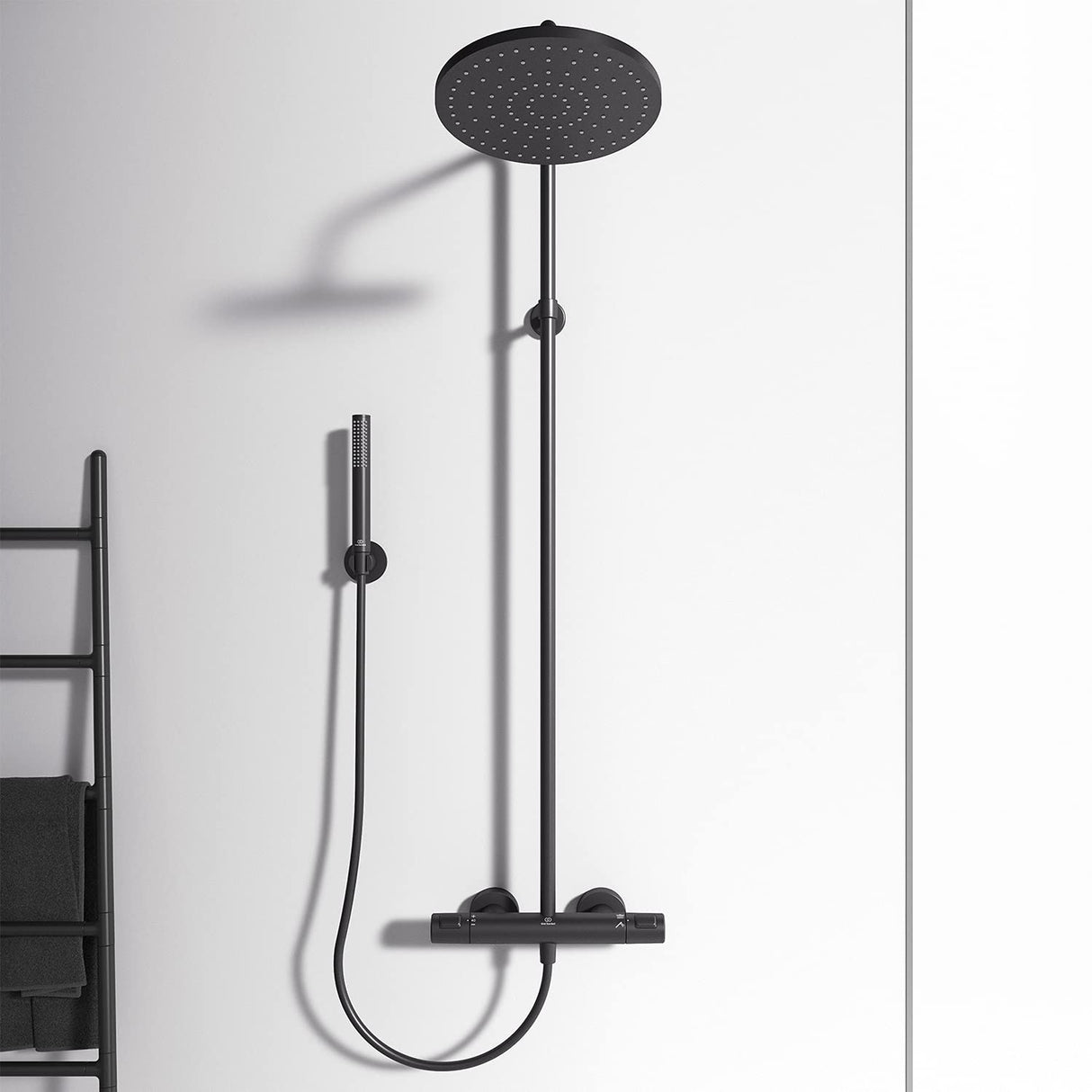 Ideal Standard BC748XG Sistema de Ducha, Silk Black