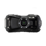 Ricoh Cámara Digital Impermeable Negra WG-80 a Prueba de Golpes a Prueba de congelación a Prueba de aplastamiento 03122