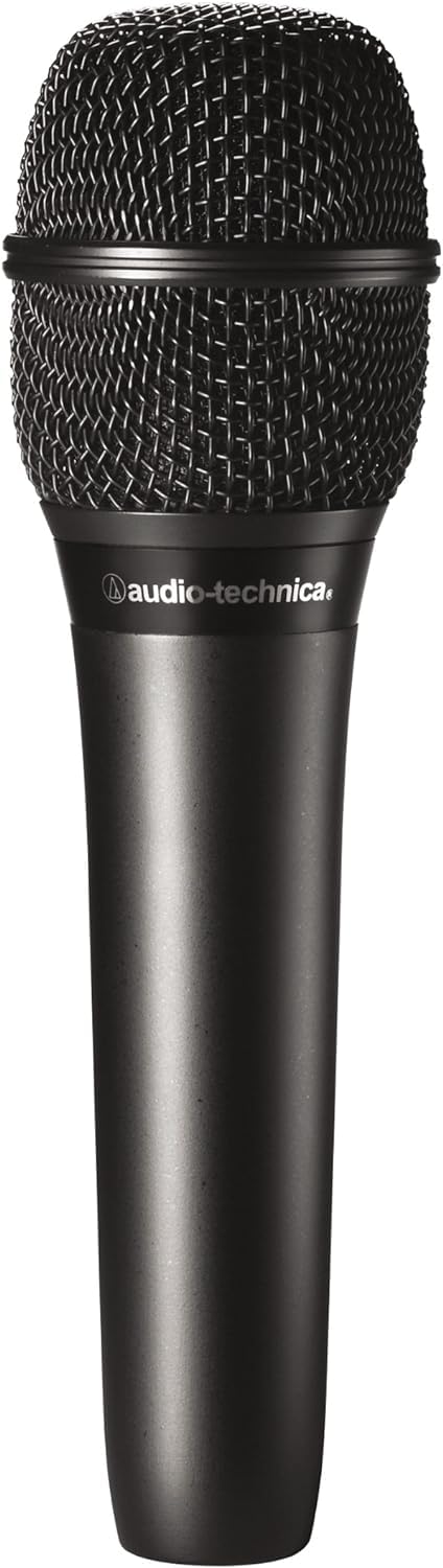 Audio-Technica 2010 Micrófono de Condensador Cardioide de Mano Negro