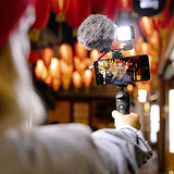 RØDE Microphones VideoMicro Vlogger Kit para teléfonos móviles (conexión de 3,5 mm) (VLOGVMICRO)