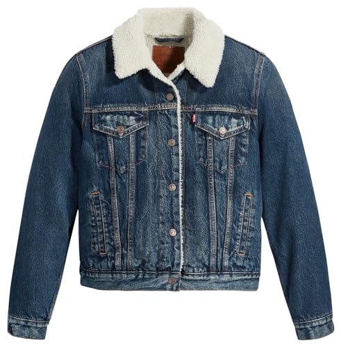 Levi's Original Sherpa Trucker, Chaqueta Mujer, That New New, XL