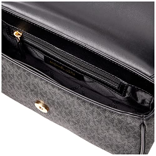 Michael Kors Parker MD Conv POUCHETTE Shldr, Bolsa para Mujer, Negro, One Size