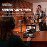 Sistema de livestreaming Roland AeroCaster VRC-01 — Potente solución de producción multicámara inalámbrica con interfaz de audio/controlador de hardware y completa app para iPad