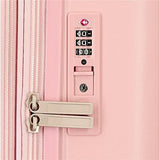 Disney Minnie You are Magic Maleta mediana Nude 48x70x26 cms Rígida ABS Cierre TSA integrado 88L 3