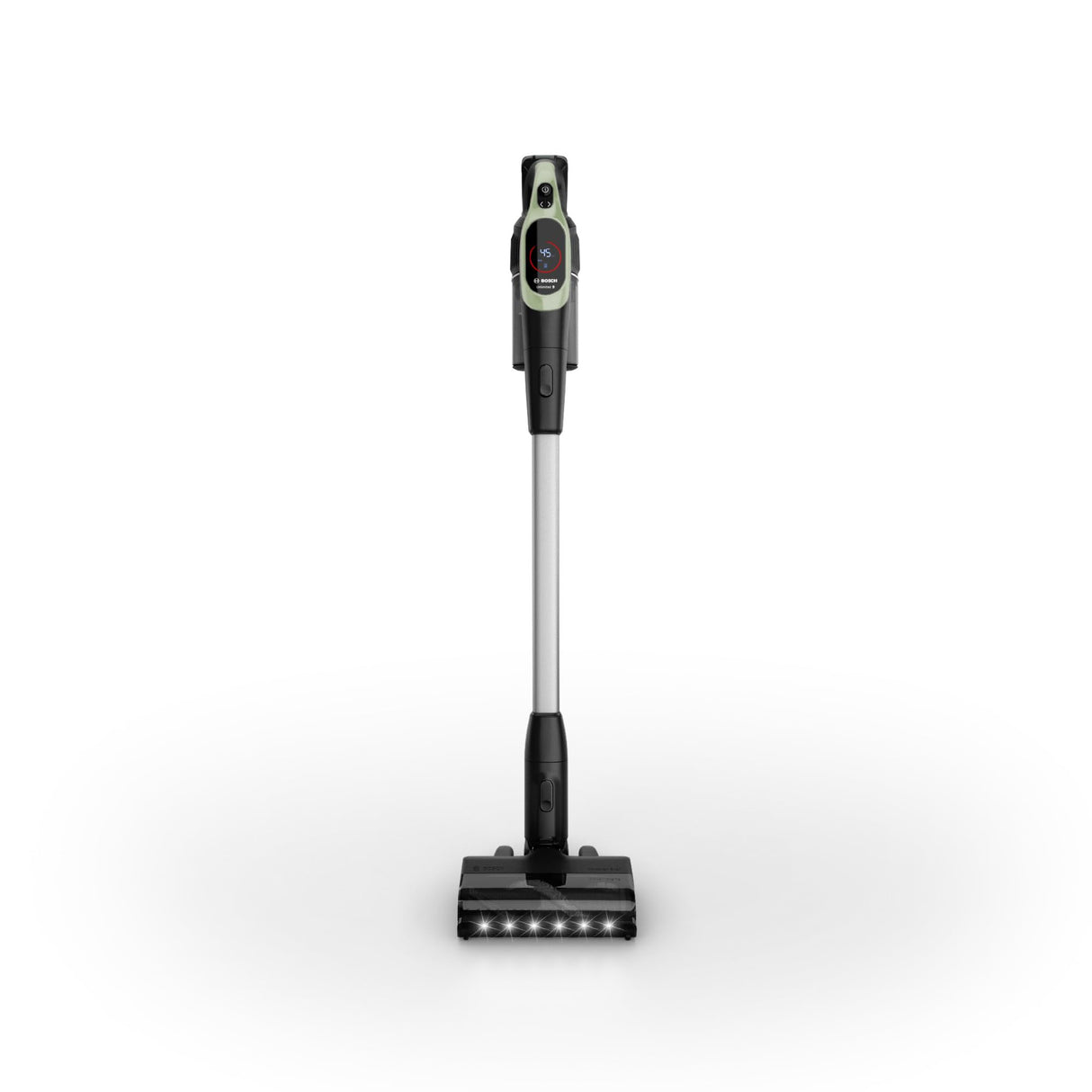 Bosch, Aspirador sin Cable Unlimited 9, batería de 3,0 Ah, tecnología MicroClean, depósito de Polvo de fácil Vaciado, Luces LED, Verde, BBS921TBA