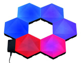 Konix Drakkar Pack de iluminación LED gaming Inferno 13,2 x 15,1 cm - Iluminación RGBIC - Sincronización musical - Compatible con Alexa y Google Home