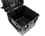 PELI 0340 contenedor Protector con Asas Grandes y robustas para el Transporte de Equipos Profundos, IP67 estanco, 96L de Capacidad, Fabricado en EE.UU., sin Espuma, Color Negro (0340-001-110E)