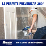 Magnum de Graco 26D527 TrueCoat 360 Variable Speed, pulverizador de Pintura airless con Cable portátil, Modelo UE, Uso doméstico, pequeños proyectos Decorativos (presión máxima 138 Bar)