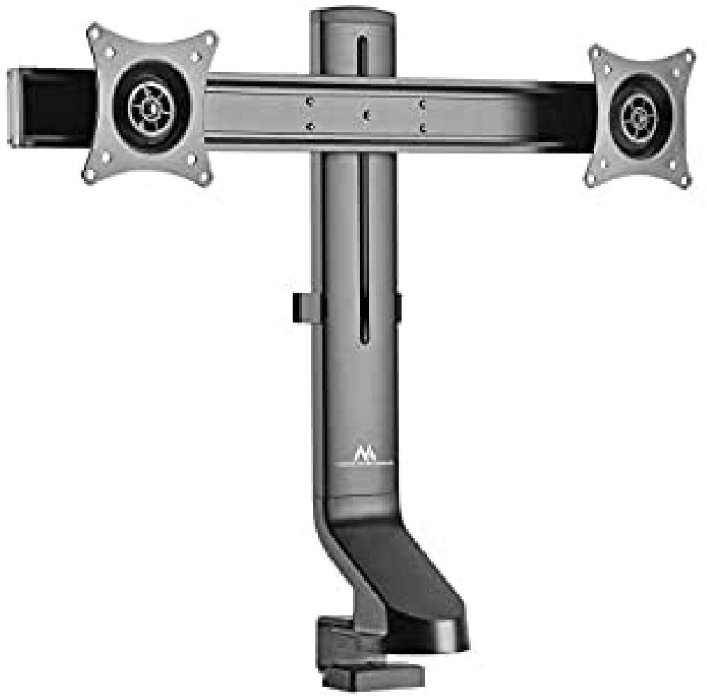 Soporte de Escritorio Dual para Pantalla con gestión de Cables Maclean Brackets MC-854