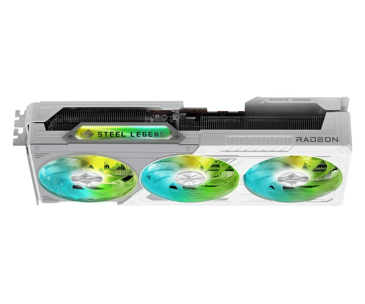 ASROCK VGA RX9070XT SL 16G,AMD,RX9070XT,16GB,GDDR6,256BIT,2HDMI+2DP (3 Ventiladores)