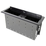 StarTech.com Caja de Conectividad de Dos Módulos para Mesa de Juntas - Alimentación / Carga / AV / Módulos de Conexiones de Portátil