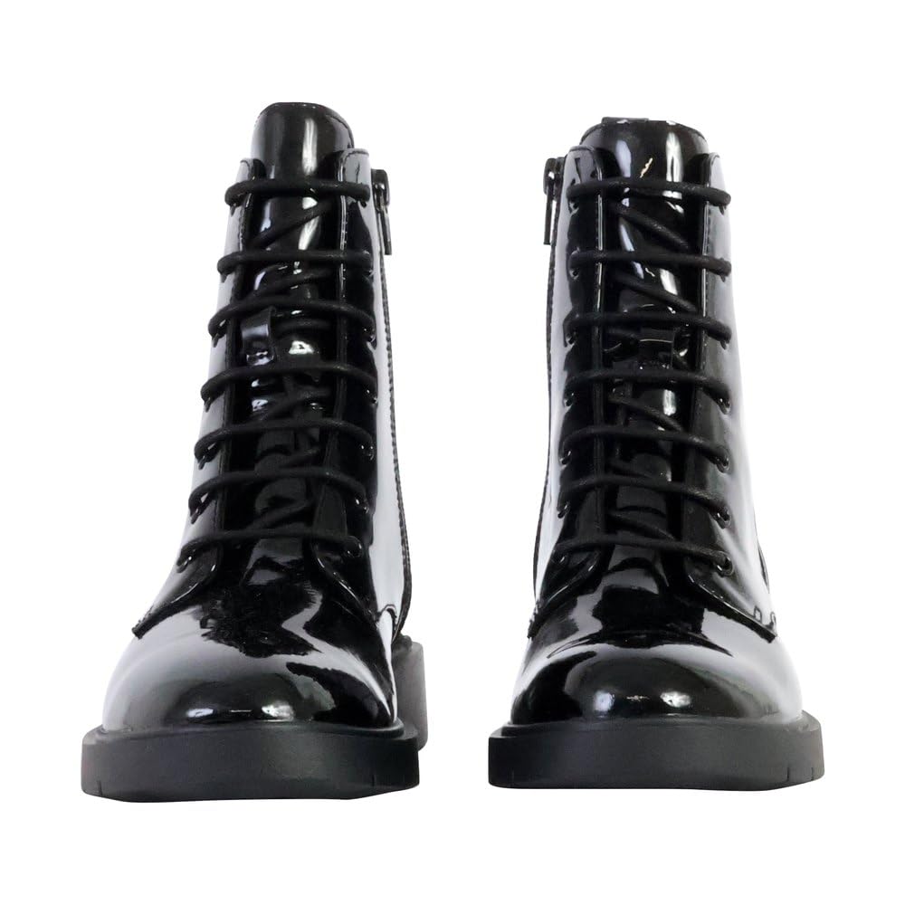 Geox D Spherica Ec1 A, Bota de Tobillo Mujer, Black, 40 EU