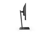 AOC 22P2DU - Monitor FHD de 22 Pulgadas, Altura Regulable (1920 x 1080, 75 Hz, VGA, DVI, HDMI, USB Hub), Color Negro