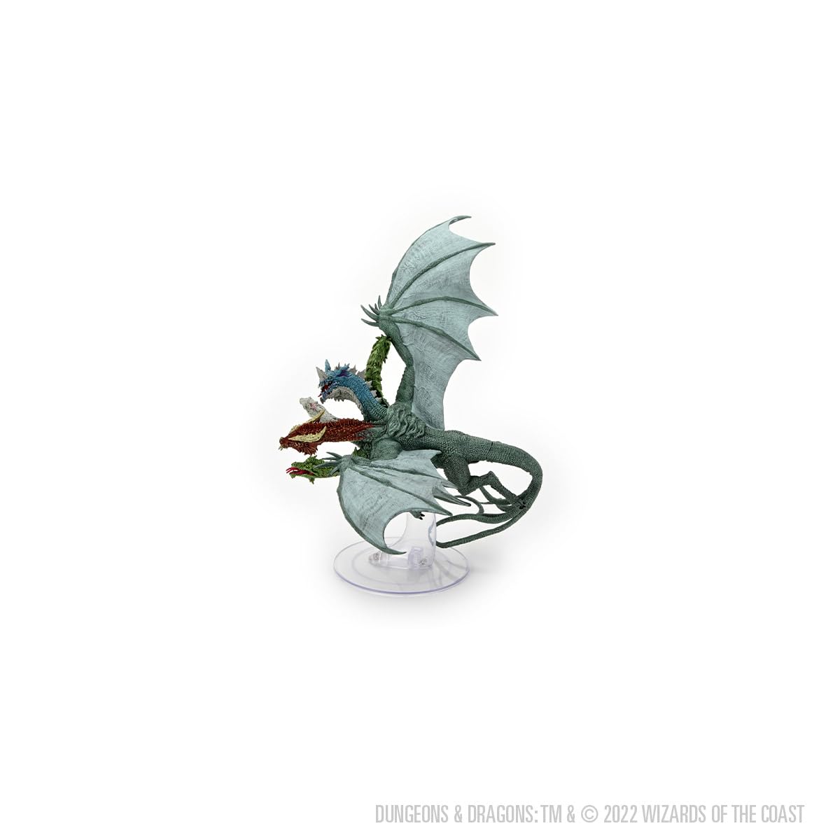 WizKids- D&D Icons of The Realms Miniatures: Set 22-Dracohydra Dragón Figura, Multicolor, S (96132)