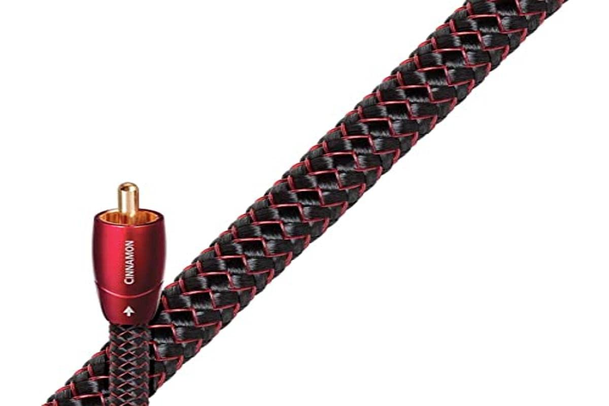 AudioQuest 1.5m Coax Cinnamon - Cable coaxial (1,5 m, Male Connector/Male Connector, Oro, Negro, 75 Ω, 1 Pieza(s))
