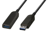 MAXTRACK C506-20ML Cable de fibra óptica USB 3.1 Gen 2 activo ultrarrápido, transferencia de datos de hasta 10 Gbps, transferencia de datos sin pérdidas de hasta 20 metros, compatible con USB 2.0