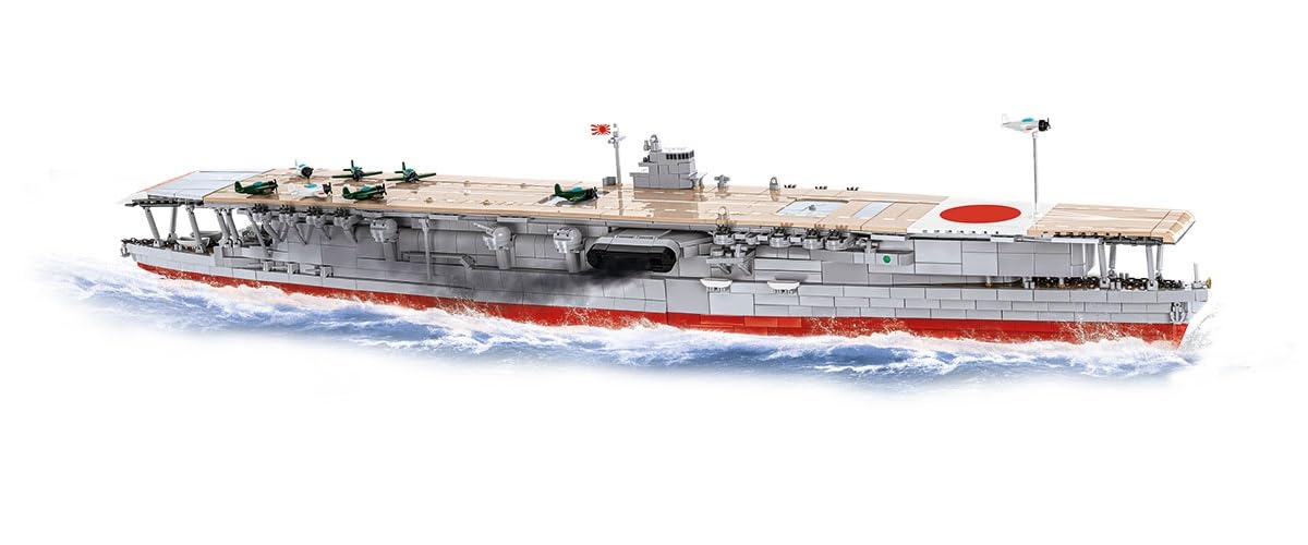COBI Juguete de construcción Akagi Aircraft Carrier