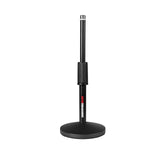 Gator Frameworks - Paquete de 2 soportes para micrófono de escritorio con (2) cables XLR de 10 pies; (GFW-MIC-DESKTOP-2PK)