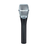 SHURE SM86-LC - Micrófono de voz cardioide de condensador para el uso profesional en actuaciones en vivo en el escenario, Calidad de estudio con una fabricación para aguantar los rigores de las giras