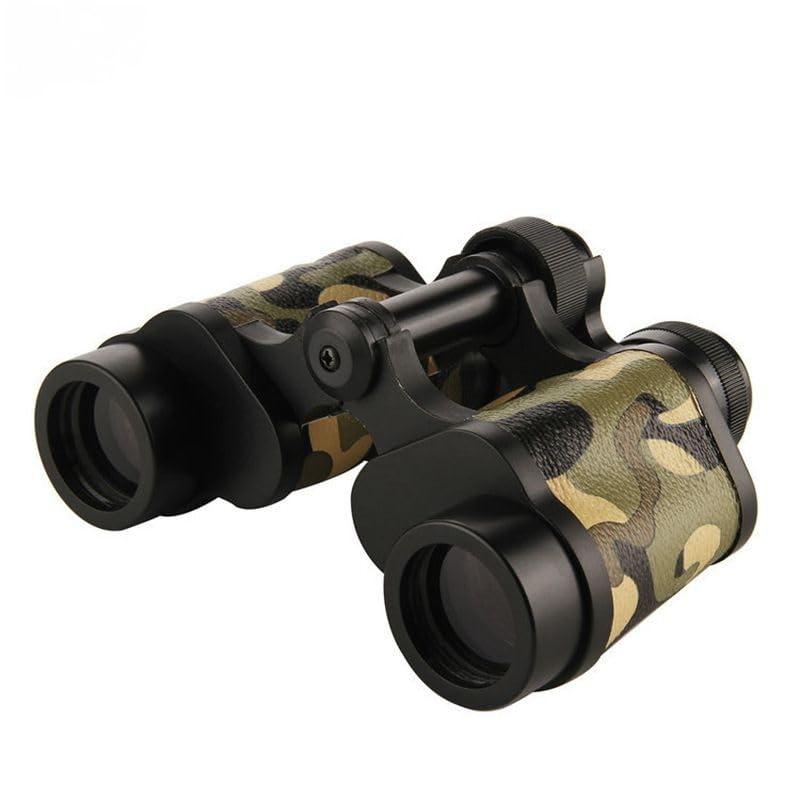 ZEHNHASE KW30 Prismáticos con Enfoque Ajustable – Diseño de Camuflaje para una observación