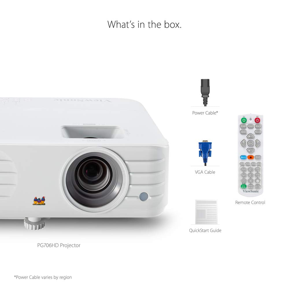Viewsonic Proyector, Multicolor, Talla Única