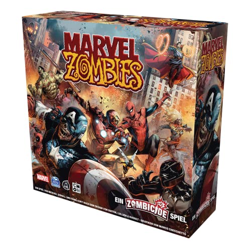 CMON El | Marvel Zombies – Un Juego de zombicide | Juego de conocedores | Dungeon Crawler | 1-6 Jugadores | A Partir de 14+ años | 60 Minutos | Alemán
