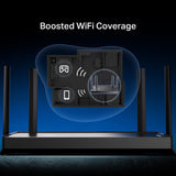 TP-Link BE3600 - Enrutador Wi-Fi 7 de Doble Banda, inalámbrico y cableado, hasta 3.6 Gbps, Puertos Multi-Gigabit 2.5G, MLO, Juegos y transmisión, Compatible con EasyMesh, fácil configuración,