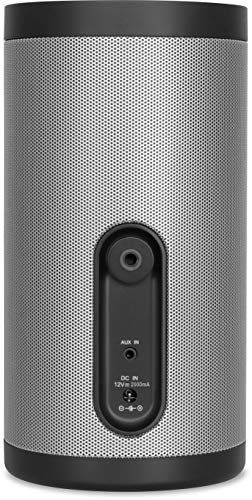 TechniSat Techni Sonido MR2 – Multi Room Altavoz (Multi Room de retransmisión, Radio por Internet, 2 x 10 W Wireless Speaker, Spotify Connect, UPnP de Audio Streaming) Negro/Plata