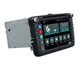 Autorradio de Ajuste Personalizado para Volkswagen Android GPS Bluetooth WiFi Dab USB Pantalla táctil Full HD 8" procesador de 8 núcleos y comandos de Voz