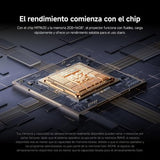 Xiaomi L1 Proyector Inteligente 1080P con Google TV & Netflix, Portátil Cine en Casa, Enfoque Auto & Keystone, HDR10/HLG, Pantalla 120", WiFi 5G Bluetooth, Audio Dolby, Proyector Exterior